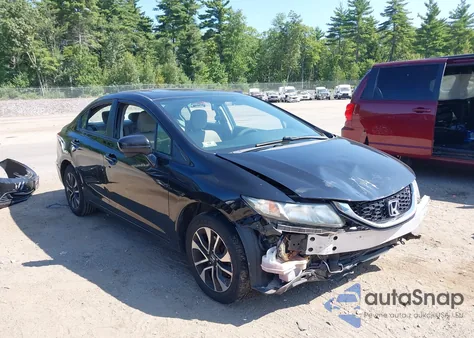 2015 Honda Civic Ex from USA, damaged, VIN 19XFB2F83FE223338